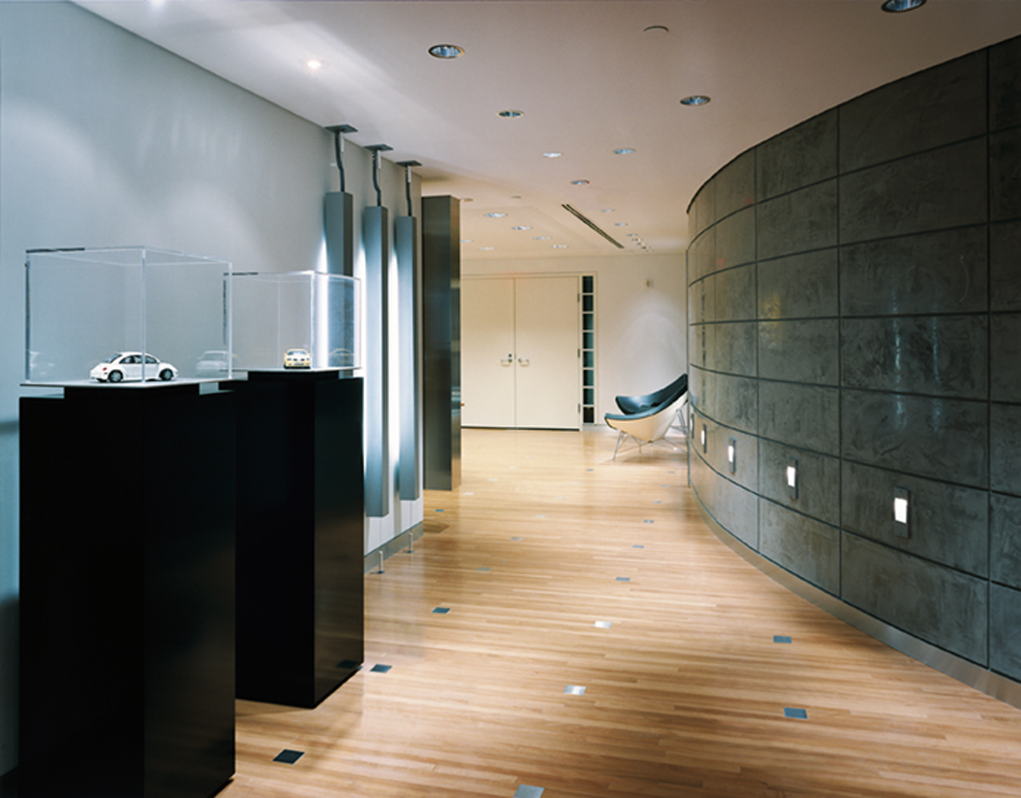 architectural photograph of an office interior by Dan Poyourow