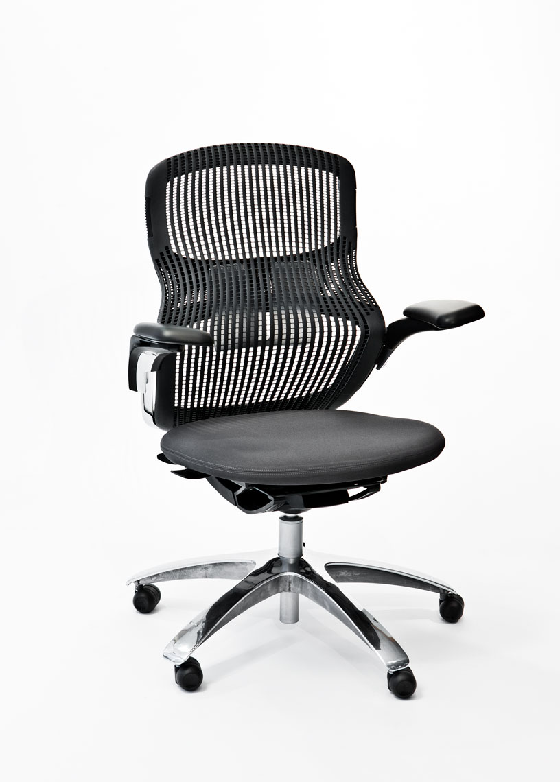 Architectural photograph of an office chair